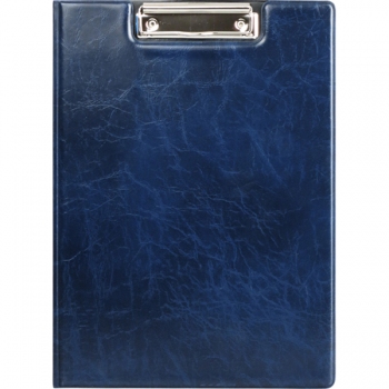 Папка-планшет А4 с прижимом и внутренним карманом, винил Xepter Axent  2514-02-a синий