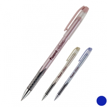 Ручка шариковая масляная 0,7 мм Shine AXENT AB1063-02-A синий