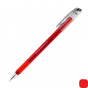 Ручка масляная Fine Point Dlx 0,7 мм Unimax UX-111-06 красный