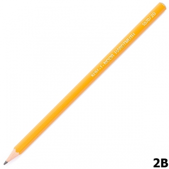 Олівець графітний, м`який, Koh-I-Noor 1570.2B