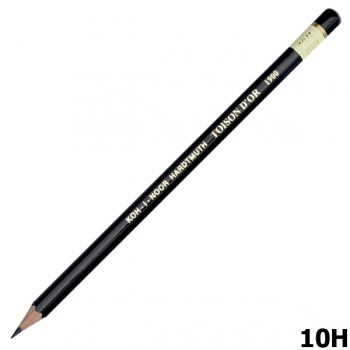 Олівець графітний, твердий, Koh-I-Noor Toison D`or 1900.10H