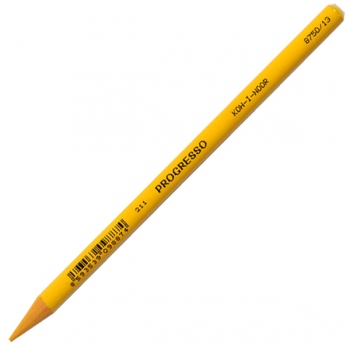 Художні бездеревинні олівці Progresso Koh-i-noor 8750/13 dark yellow (темно-жовтий)
