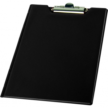 Папка-планшет А4 кліпборд PVC з прижимом, Panta Plast 0314-0003-01 чорний