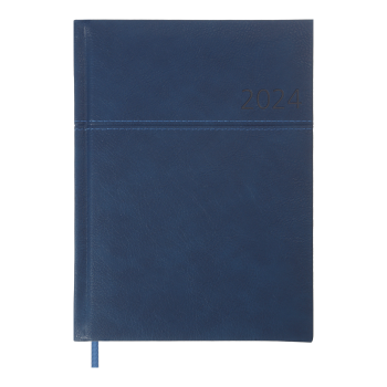 Щоденник  датований 2024 ORION, А5 Buromax BM.2150-02 синій