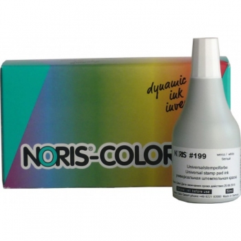 Универсальная штемпельная краска на спиртовой основе 50 мл (белая) NORIS 199 СW 50 бел