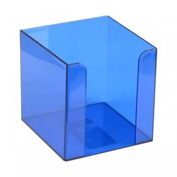 Куб пластиковый для бумаги 90x90x90 мм Delta by Axent D4005-02 синий