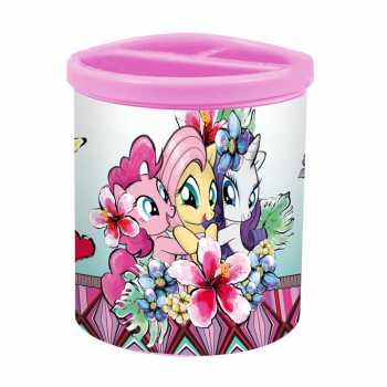 Стакан-подставка круглая металлическая Kite My Little Pony LP17-106 Стакан-подставка круглая металлическая Kite My Little Pony LP17-106