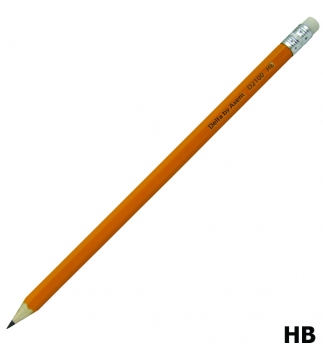 Олівець графітний з ластиком НВ Delta by Axent D2100 код 21397
