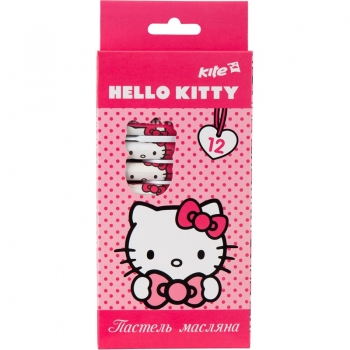 Пастель масляна 12 кольорів KITE Hello Kitty HK15-071K
