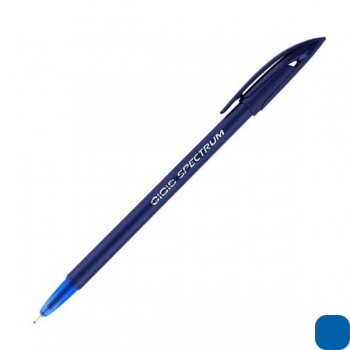 Ручка кулькова масляна Spectrum 1,0 мм Unimax UX-100-02 синій
