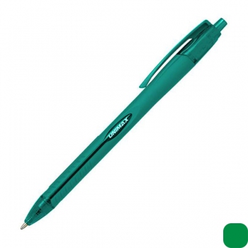 Ручка кулькова масляна автоматична Aerogrip 0,7 мм Unimax UX-136-04 зелений