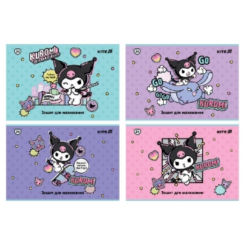 Альбом для малювання 24 аркуша А4 на скобі Hello Kitty Kite hk25-242-2