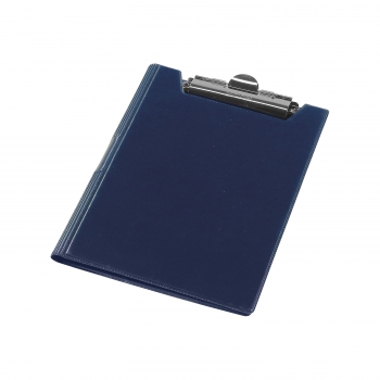 Папка-планшет А5 кліпборд PVC з прижимом, Panta Plast 0314-0005-02 темно-синій