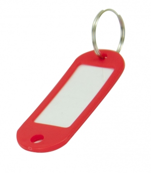 Брелоки для ключів  60 х 20 мм в червоному кольорі JOBMAX Buromax ВМ.5473-99