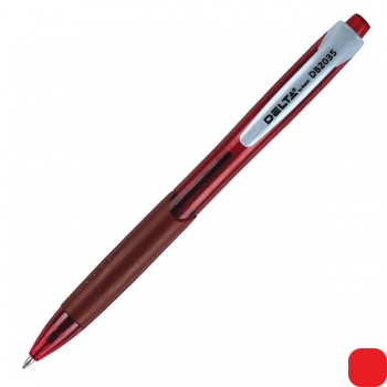 Ручка кулькова автоматична 0,7 мм Delta by Axent DB2035-06 червоний
