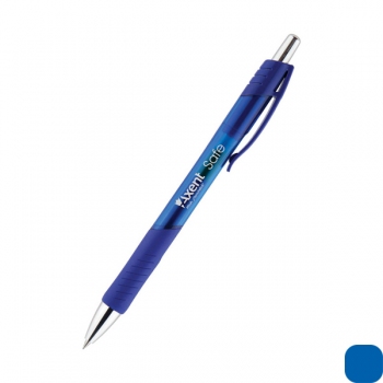 Ручка гелева автоматична 0,5 мм Safe Axent AG1074-02-A синій