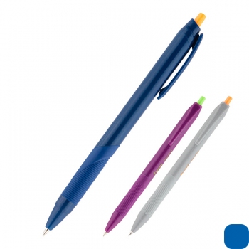 Ручка кулькова автоматична 0,5 мм, Impulse, Axent AB1068-02-A синій