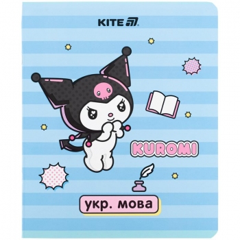 Зошит предметий 24 л., лінія, Hello Kitty Kite hk25-240-9 українська мова