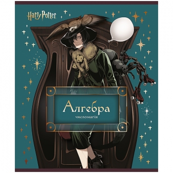 Зошит предметий 48 л., клітинка, Harry Potter Kite hp25-240-3 алгебра