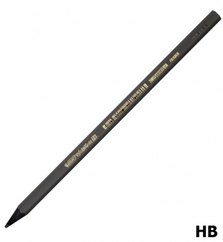 Олівець графітний твердом`який НВ, чорний колір пластикового корпуса BIC Evolution 896017