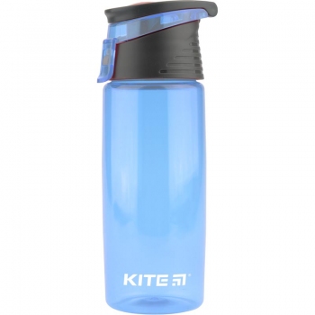 Бутылочка для воды на 550 мл. KITE k18-401-04 голубая