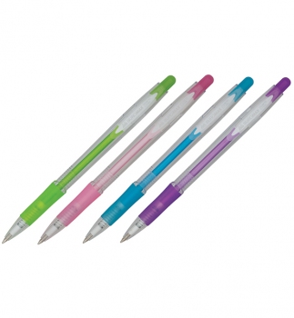 Ручка шариковая автоматическая 0,7 мм, Buromax BM.8210 синий