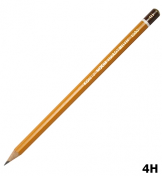 Олівець графітний, твердий 4H, Koh-I-Noor 1500.4H
