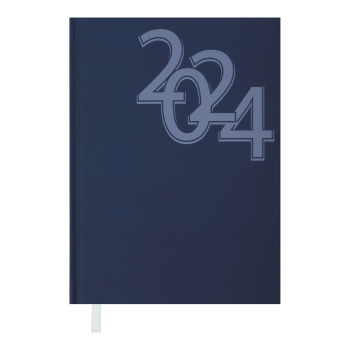 Щоденник  датований 2024 OFFICE, А5 Buromax BM.2164-02 синій