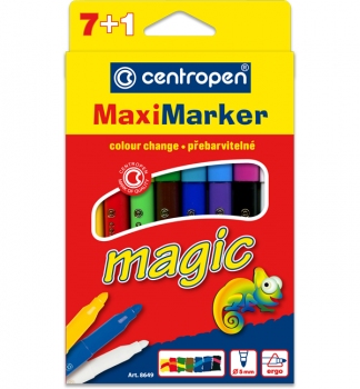 Фломастеры Centropen Magic Maxi 8649/08, набор 8 шт.