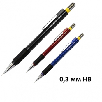 Олівець механічний Mephisto 0,3 мм. Koh-i-noor 5004 асорті