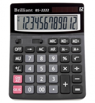 Калькулятор 12р. Brilliant BS-2222
