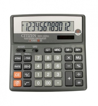 Калькулятор 12р. Citizen SDC-620