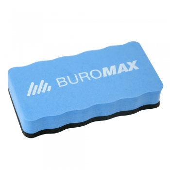 Губка для сухостираемых досок Buromax ВМ.0074-02 в синем цвете