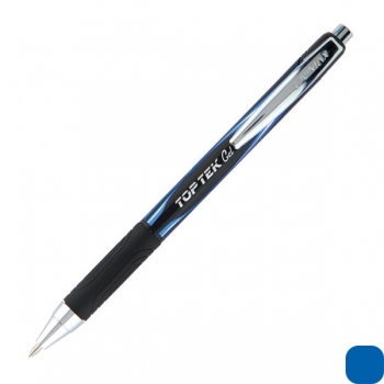 Ручка гелева автоматична Top Tek Rt Gel 0,5 мм Unimax UX-134-02 синій