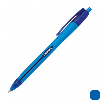 Ручка кулькова масляна автоматична Aerogrip 0,7 мм Unimax UX-136-02 синя