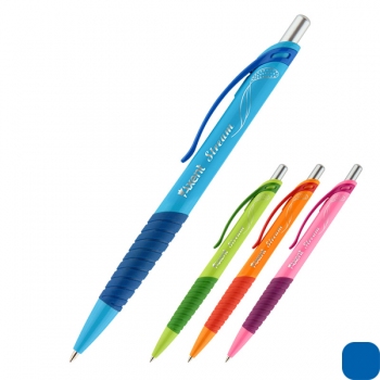 Ручка кулькова автоматична 0,5 мм, Stream, Axent AB1077-02-A синій