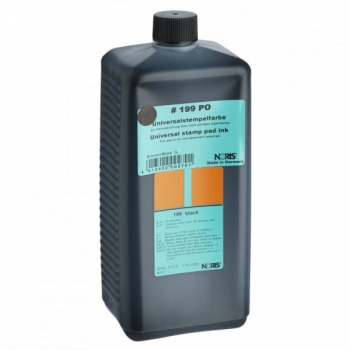 Универсальная штемпельная краска на спиртовой основе 1 л (черная) NORIS 199 ES 1,0 чер