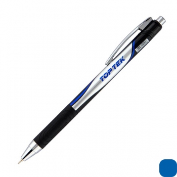 Ручка кулькова масляна автоматична Top Tek R St. 0,7 мм Unimax UX-113-02 синій