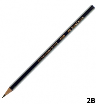 Олівець графітний м`який 2B GOLDFABER 1221 Faber-Castell 112502