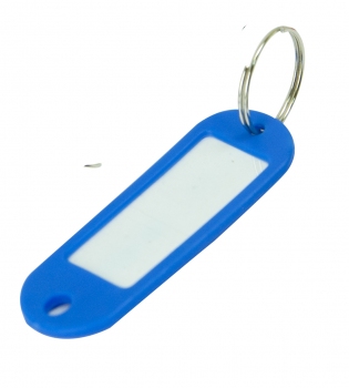 Брелоки для ключей  60 х 20 мм в синем цвете JOBMAX Buromax ВМ.5473-99