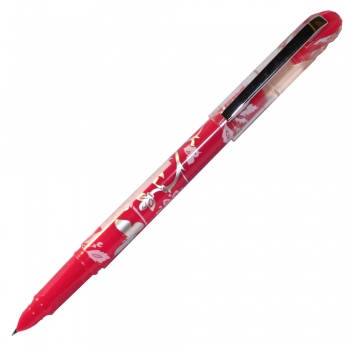 Ручка перова з закритим пером ZiBi zb.2247 рожевий корпус