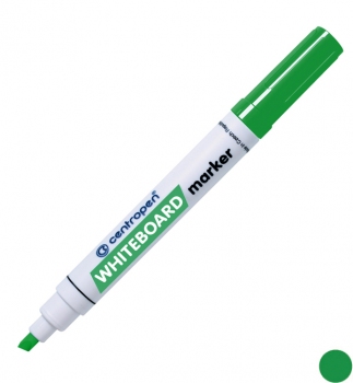 Маркер для дошок, 1 - 4,6 мм, клиновидний письмовий вузол, зелений Centropen Board 8569