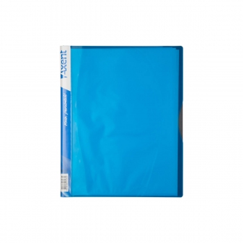 Папка пластикова на 20 файлів А5 AXENT 1220-07-A блакитний