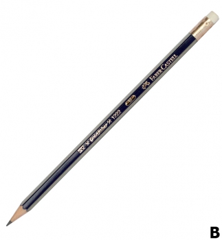 Олівець графітний м`який B GOLDFABER 1222 Faber-Castell 116801