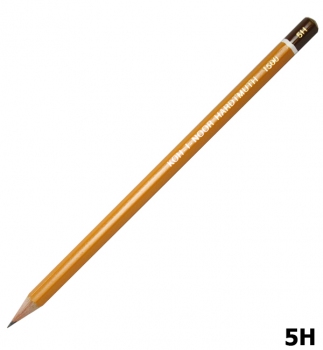 Олівець графітний, твердий 5H, Koh-I-Noor 1500.5H