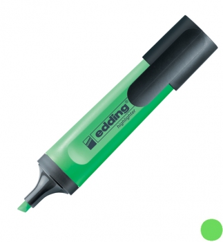 Маркер текстовий Highlighter 2-5 мм клиновидний письмовий вузол Edding e-345/04 зелений