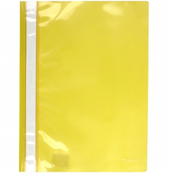 Папака-скоросшиватель пластиковая А4 Axent 1317-26-A желтый