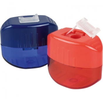 Чинка пластикова з контейнером подвійна KUM Ov-k K1 асорті