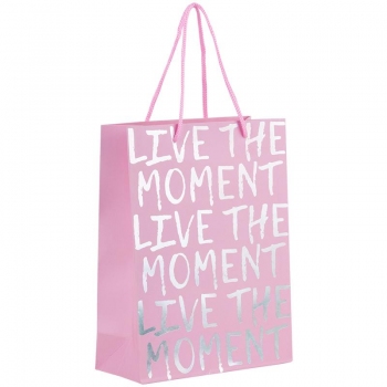 Пакет паперовий подарунковий, 18х24см, Live the moment Axent 8501-29-a
