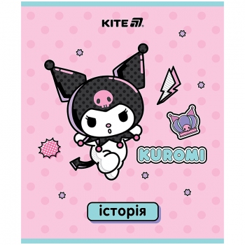 Зошит предметий 48 л., клітинка, Hello Kitty Kite hk25-240-4 історія